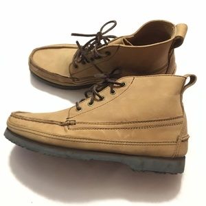 St John Bay leather lace up Oxford boots